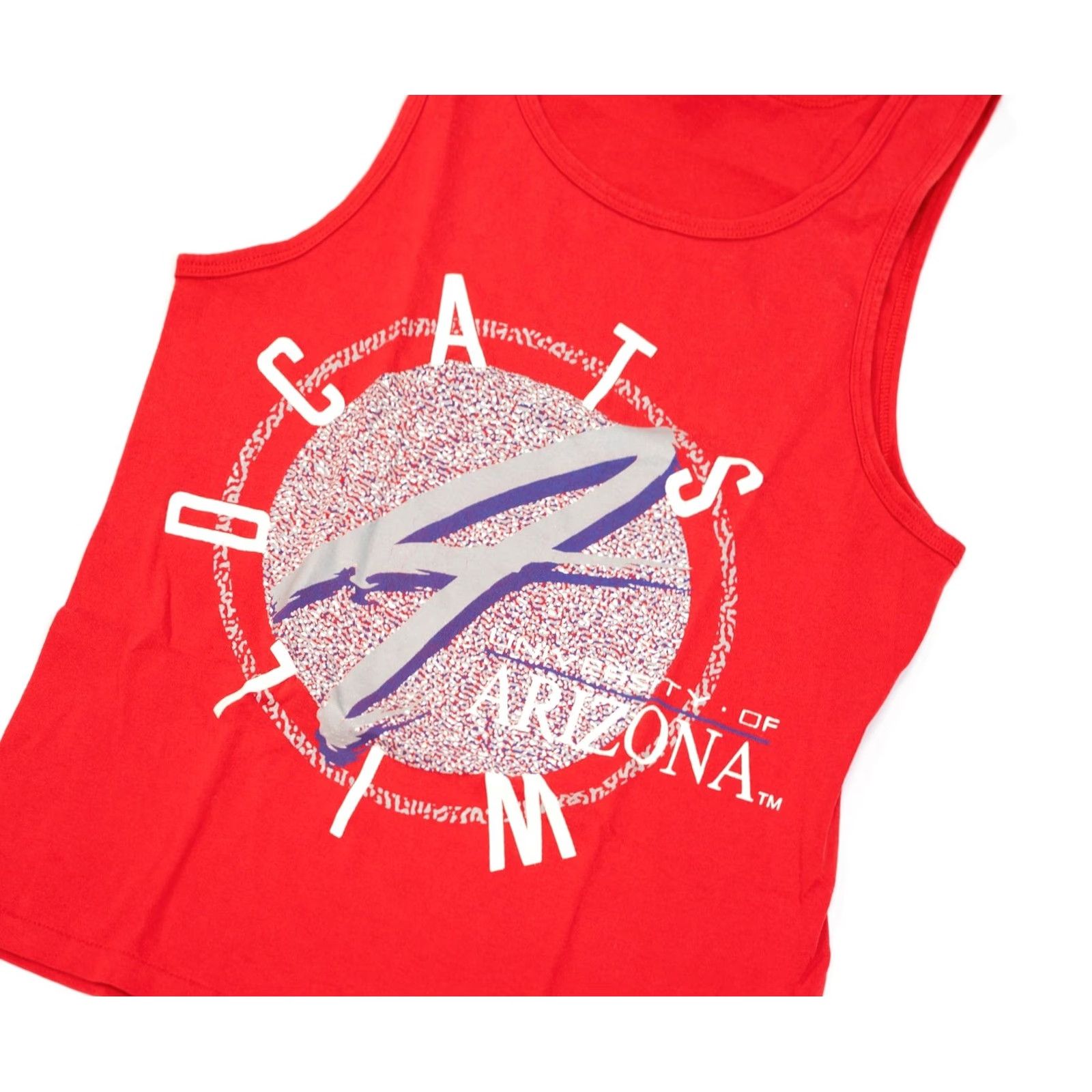 Vintage VINTAGE University of Arizona Wildcats Tank Top Shirt Adult M Red 80s College Tee University of Arizona Wildcats Tank Top Beach Tee Size US XL / EU 56 / 4 - 2 Thumbnail