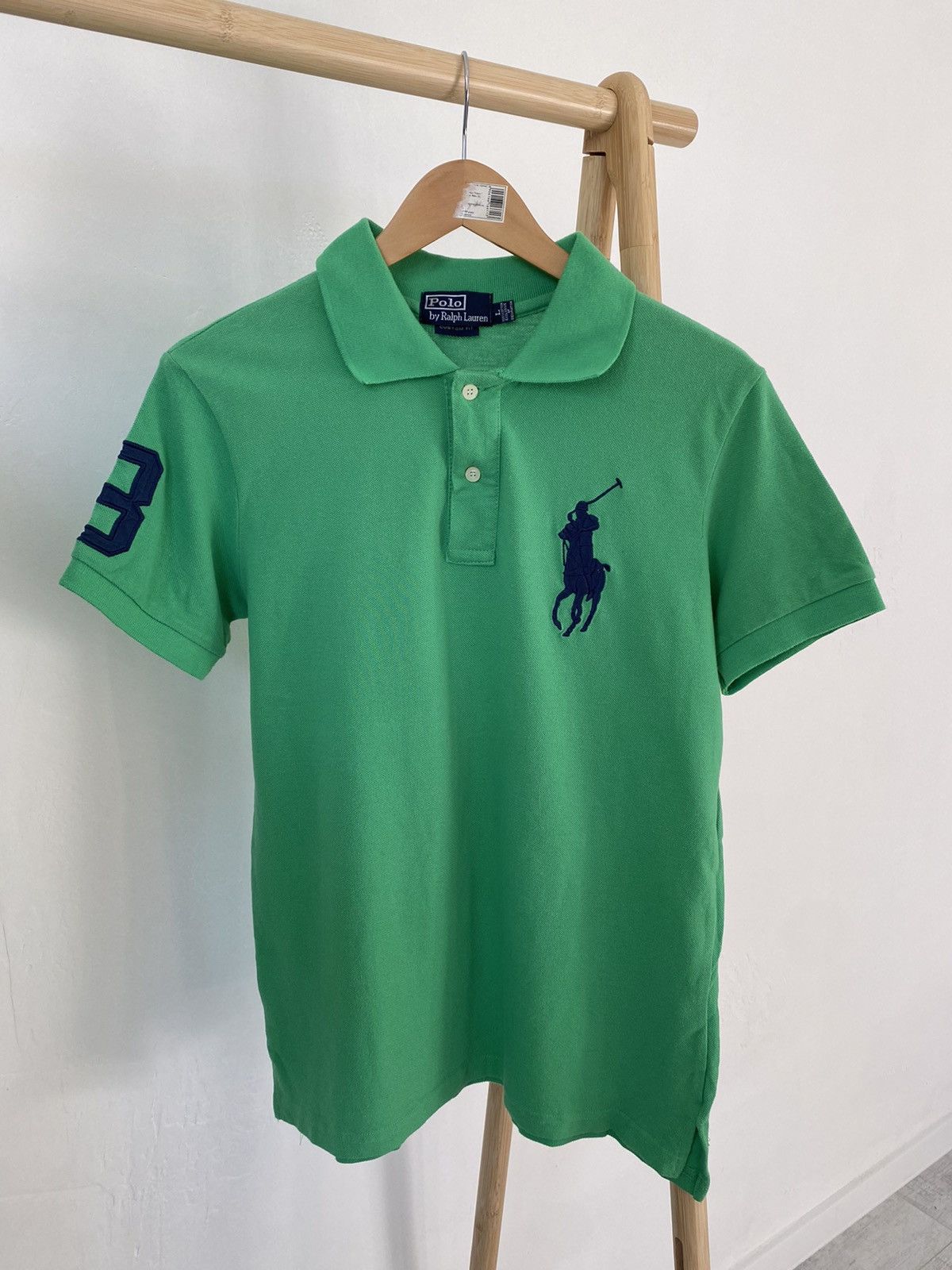Polo Ralph Lauren Vtg Polo Ralph Lauren Big Pony Logo Rugby Polo Shirt Size US L / EU 52-54 / 3 - 1 Thumbnail