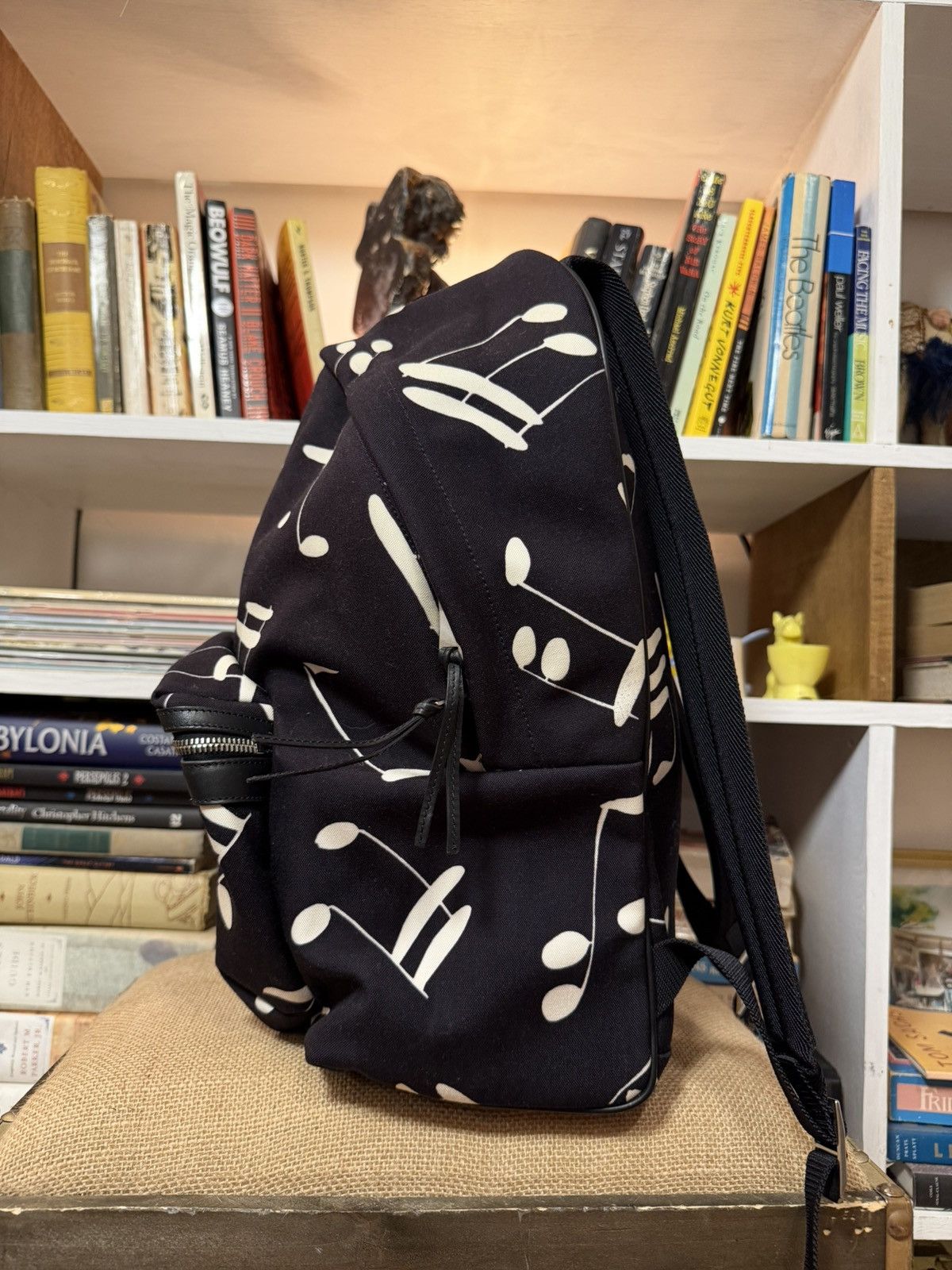 Saint Laurent Paris Saint Laurent City Backpack Music Notes Size ONE SIZE - 4 Thumbnail