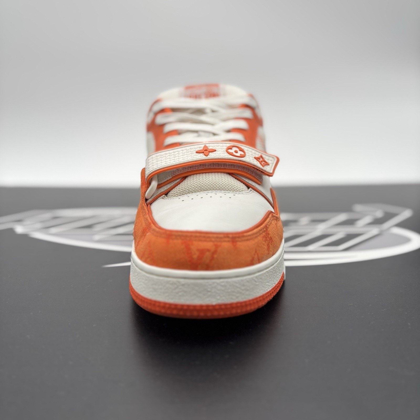 Louis Vuitton Louis Vuitton Trainer Strap ' Orange ' | GREAT CONDITION! Size US 10.5 / EU 43-44 - 15 Thumbnail