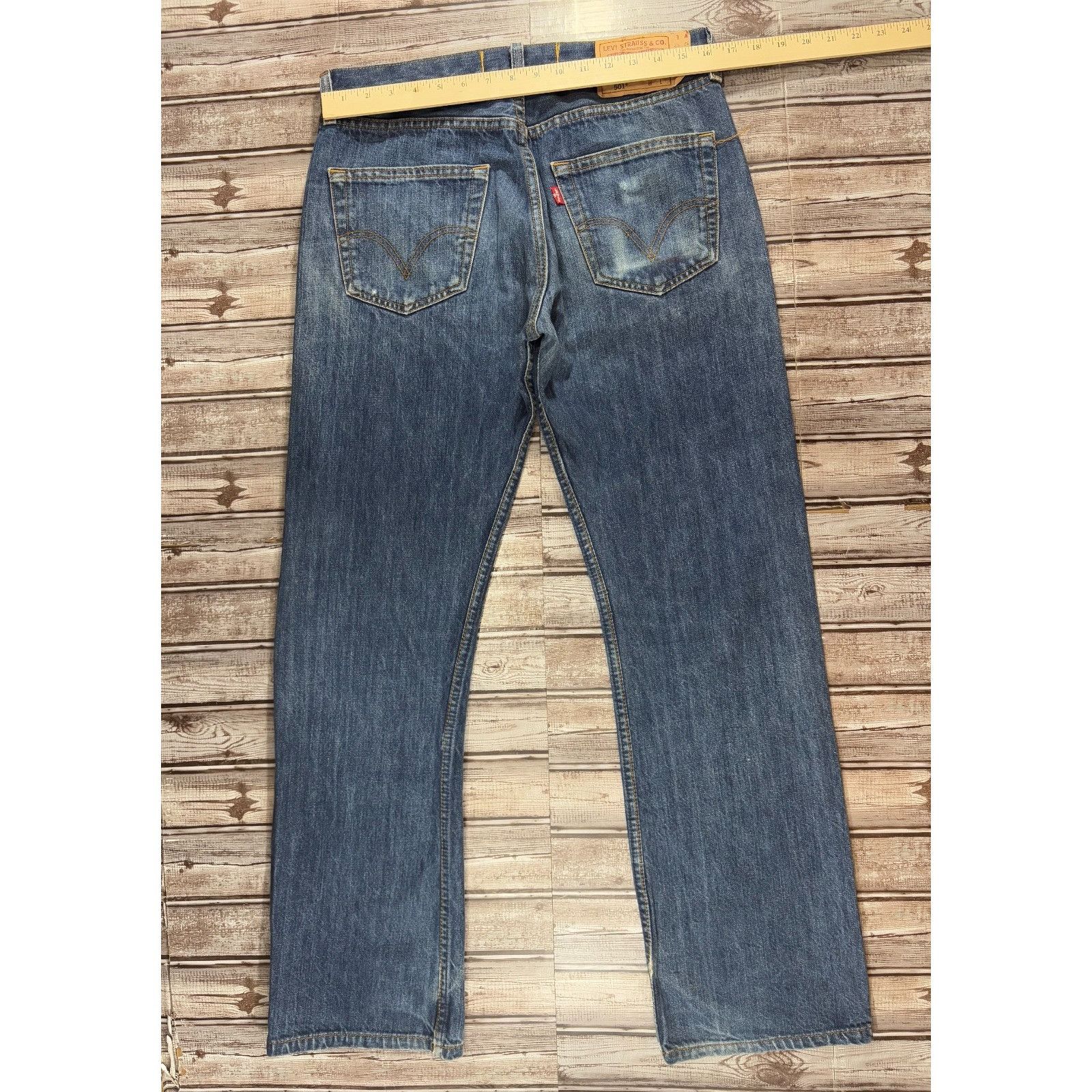 Kentucky Boy Tyler Kentucky Boy Tyler up cycled levis jeans size 32 32 Size US 32 / EU 48 - 6 Thumbnail