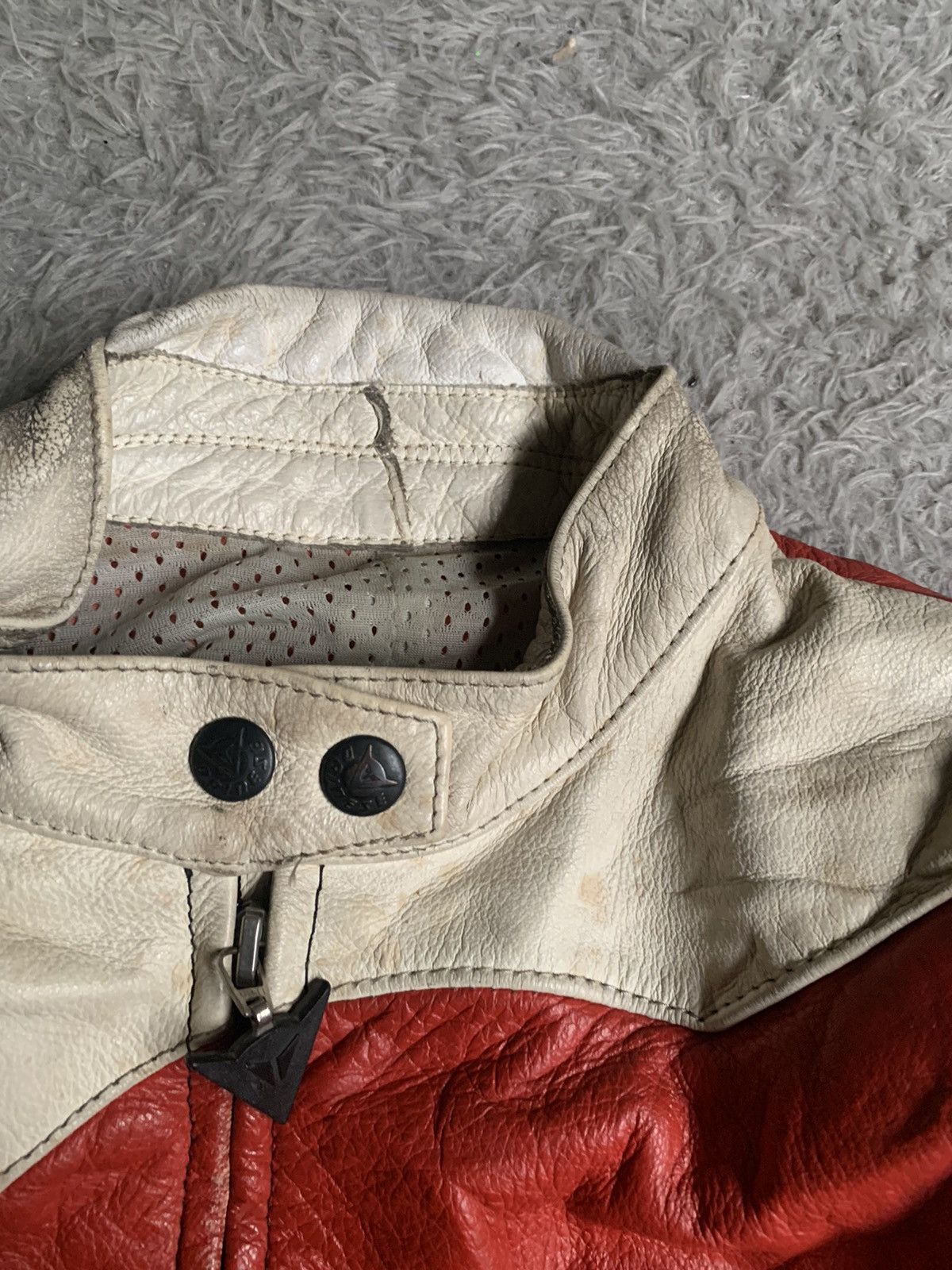 Gear for Sports Vintage 80s Dainese Leather Riding Jacket Motogp erd Size US S / EU 44-46 / 1 - 6 Thumbnail