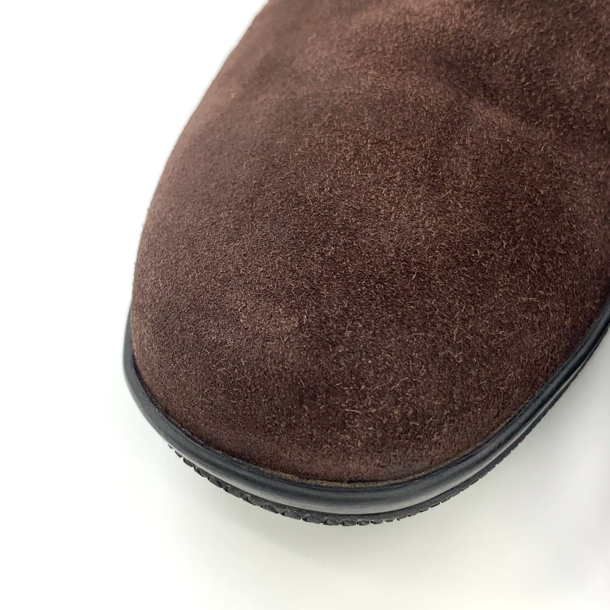 Prada Prada Burgundy Suede Ankle Boots (Size 39) Size US 9 / IT 39 - 5 Thumbnail