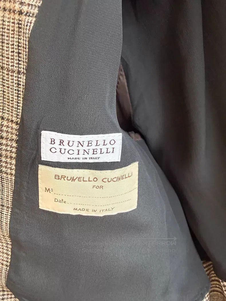 Brunello Cucinelli Brunello Cucinelli Plaid Blazer Size S / US 4 / IT 40 - 8 Thumbnail