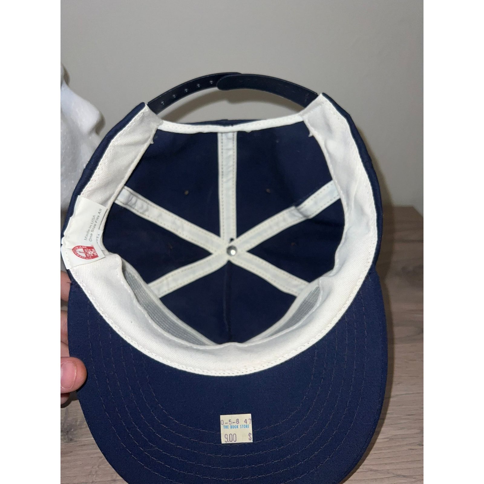 Vintage 1970s 80s PA Pennsylvania Blue Hat Headwear Union Snapback Size ONE SIZE - 8 Thumbnail