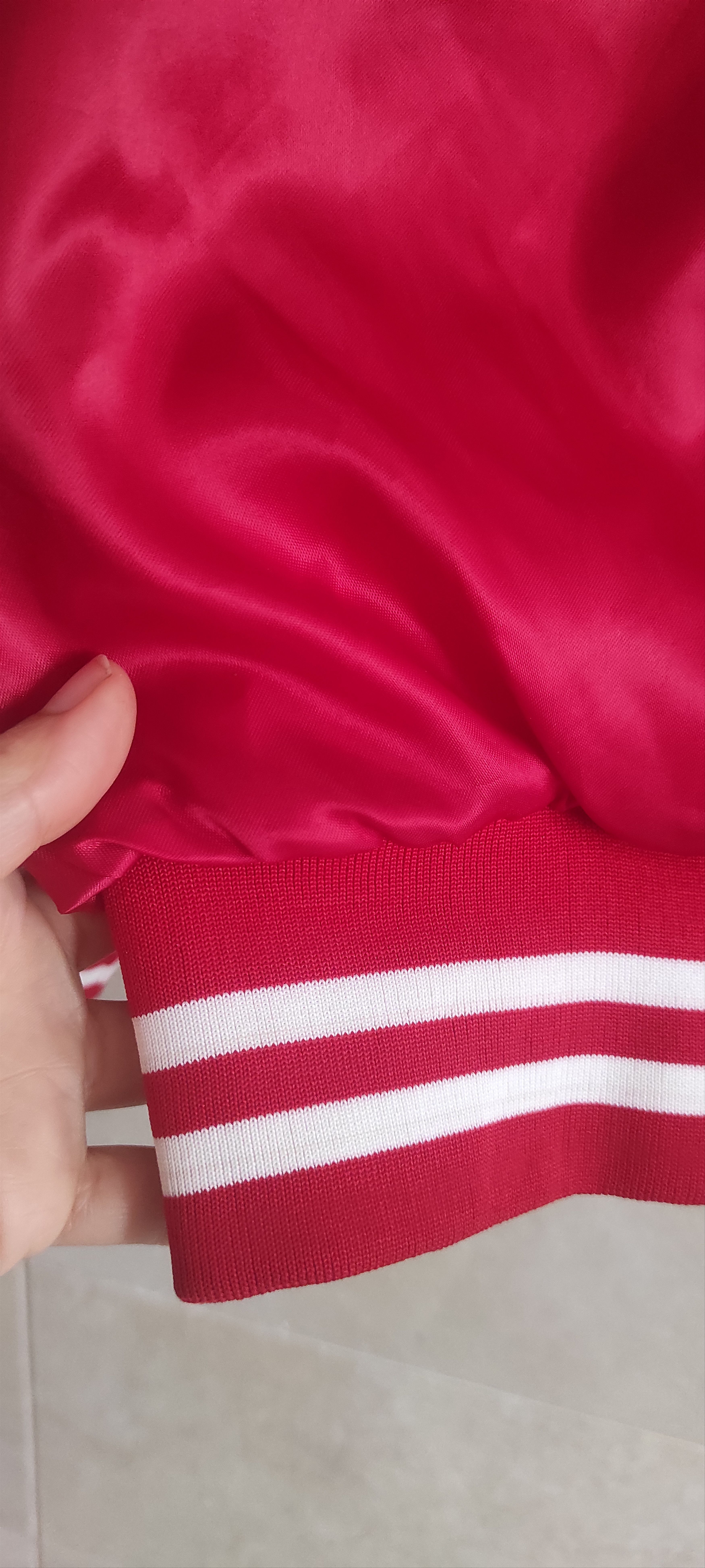 Majestic Majestic Athletic 80s Authentic Bomber Satin Jacket Made USA Size US L / EU 52-54 / 3 - 12 Thumbnail