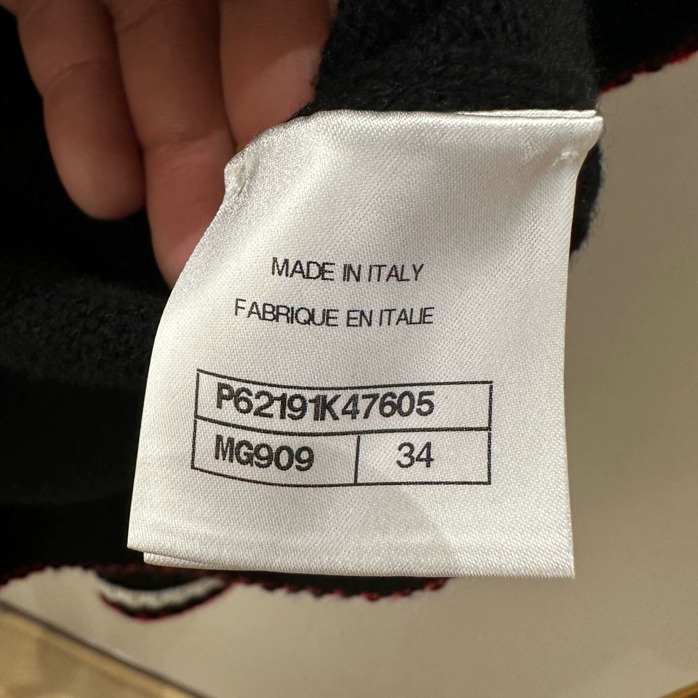Chanel Chanel mar531 Snowflake Button Cashmere Knit Sweater 34 Size XS / US 0-2 / IT 36-38 - 4 Thumbnail