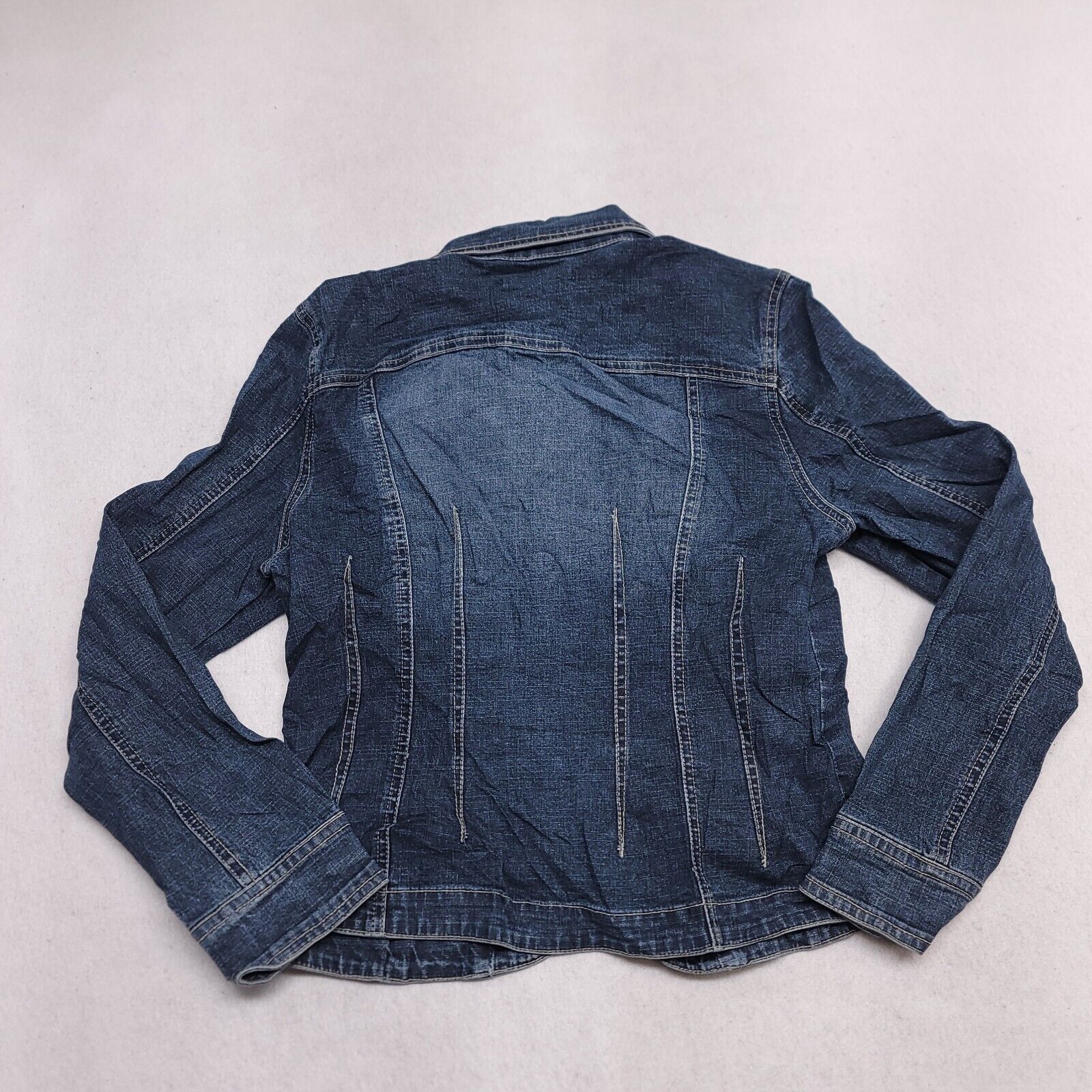 AMI AMI Casual Button Up Denim Jean Jacket Womens Size S Blue Size S / US 4 / IT 40 - 10 Thumbnail