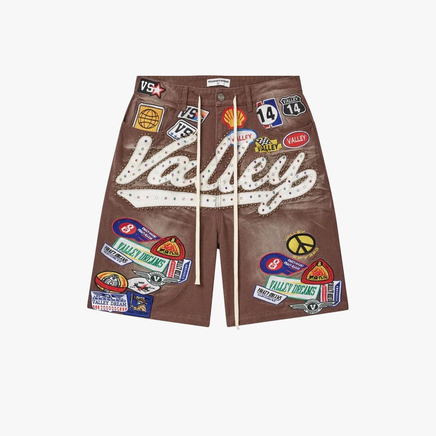 Vale Vale Forever '1980's' Brown Jean Shorts Size US 30 / EU 46 - 1 Preview