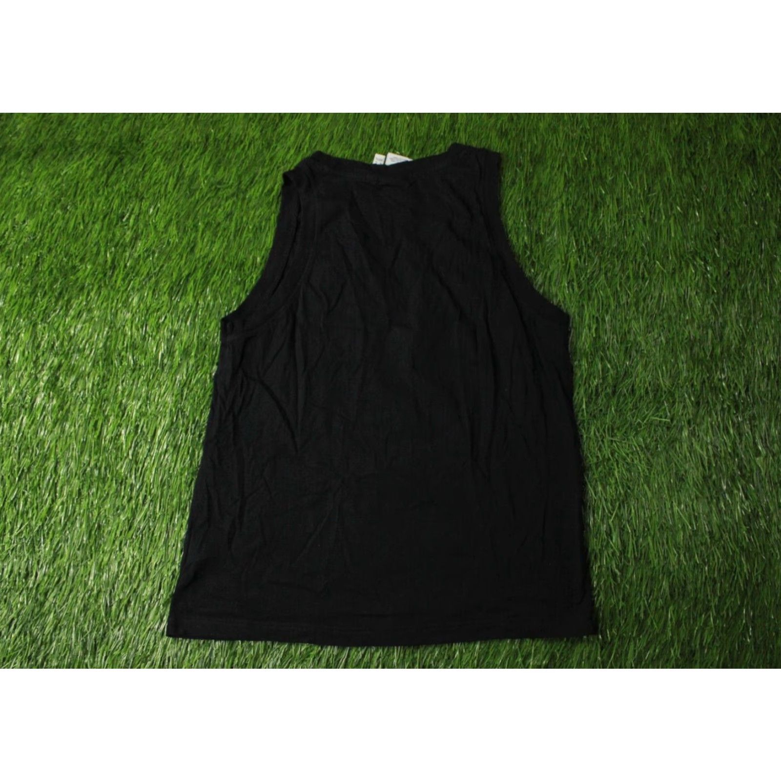 Adidas ADIDAS ORIGINAL 2018 MEN CASUAL VEST SLEEVELESS SHIRT T-SHIRT JERSEY SIZE M Black Logo Solid 2010s Mens Size US M / EU 48-50 / 2 - 7 Thumbnail