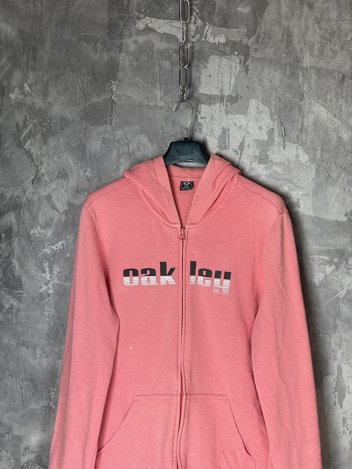 Oakley × Vintage Y2K oakley software nature overprint washed zip hoodie Size L / US 10 / IT 46 - 2 Thumbnail