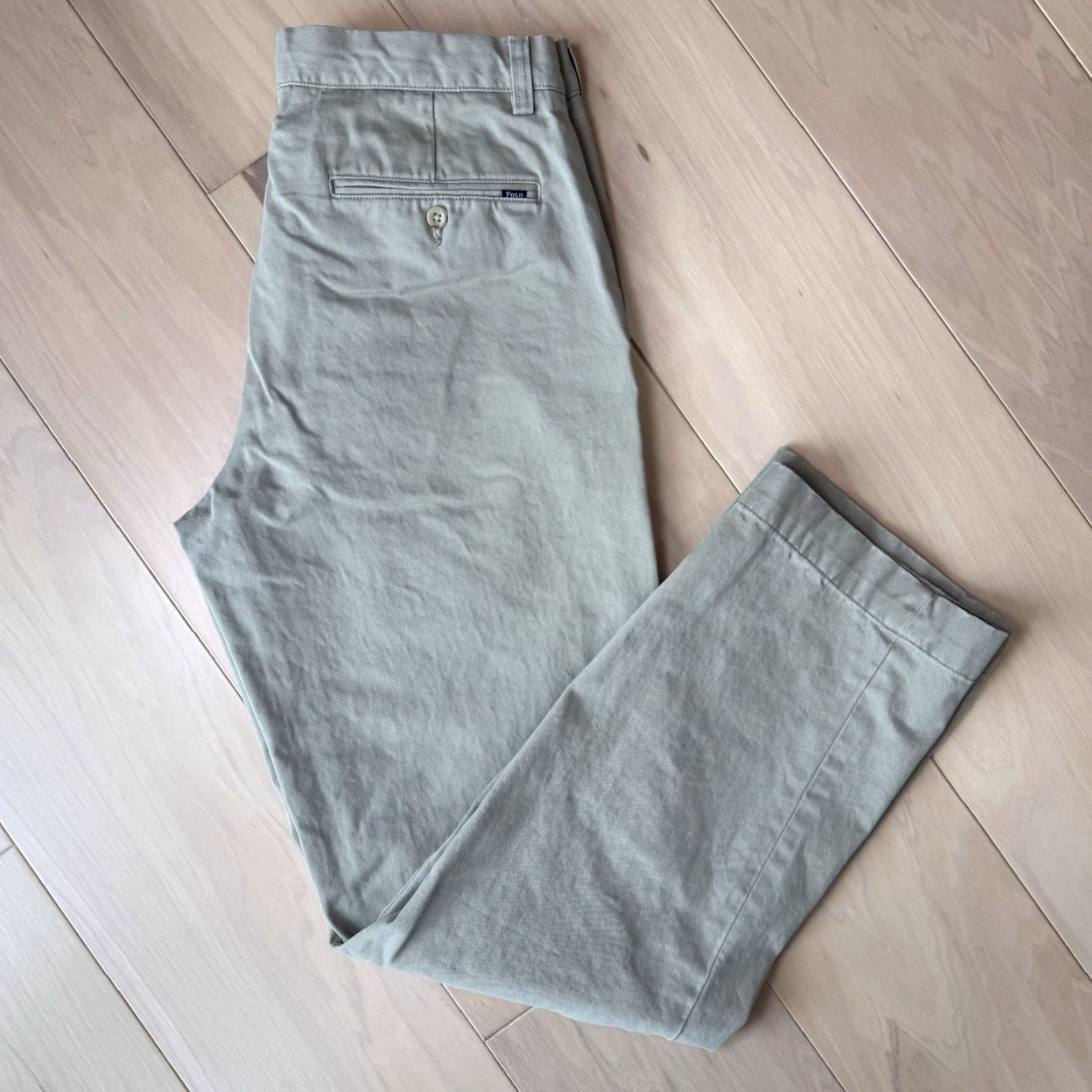 Polo Ralph Lauren Polo Ralph Lauren Chino Pants 32 Khaki Straight Leg Casual Workwear Men Regular Size 32 Beige Cotton Polo Ralph Lauren Chino Pants Size US XS / EU 42 / 0 - 2 Thumbnail