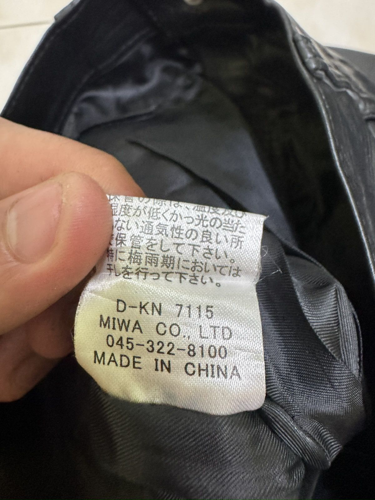 Japanese Brand Rigel Created by Miwa Sheepskin Leather Pants Y2K Archive Size US 26 / EU 42 - 13 Thumbnail