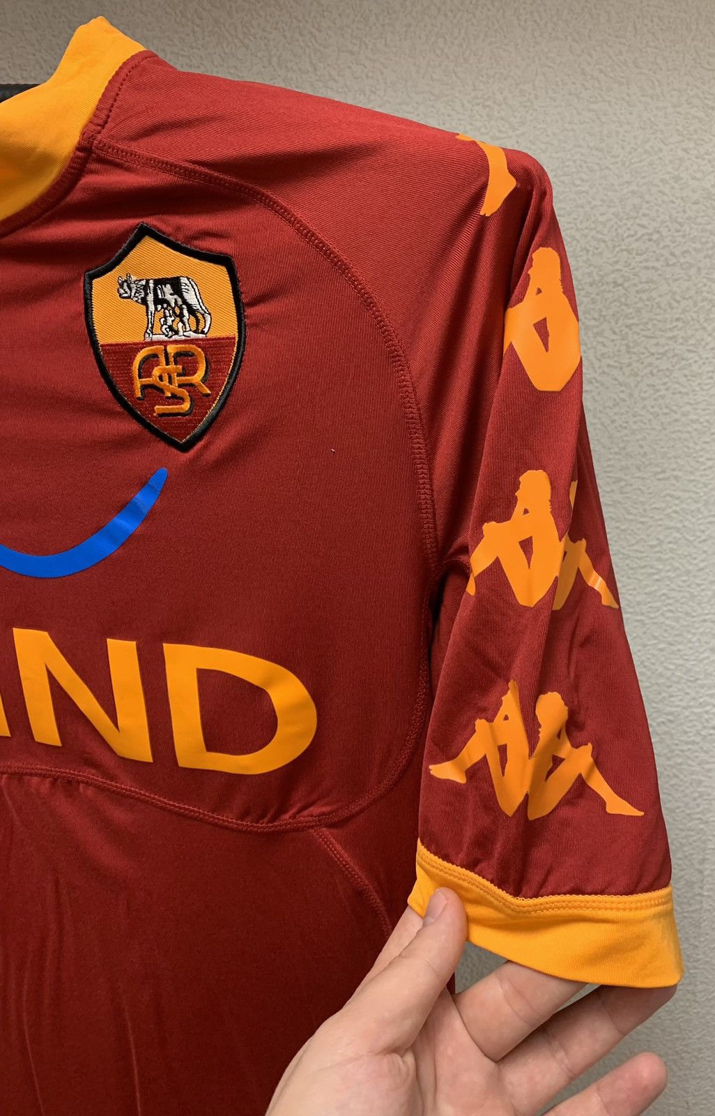 Kappa Roma Kappa soccer jersey wind M size Size US M / EU 48-50 / 2 - 5 Thumbnail