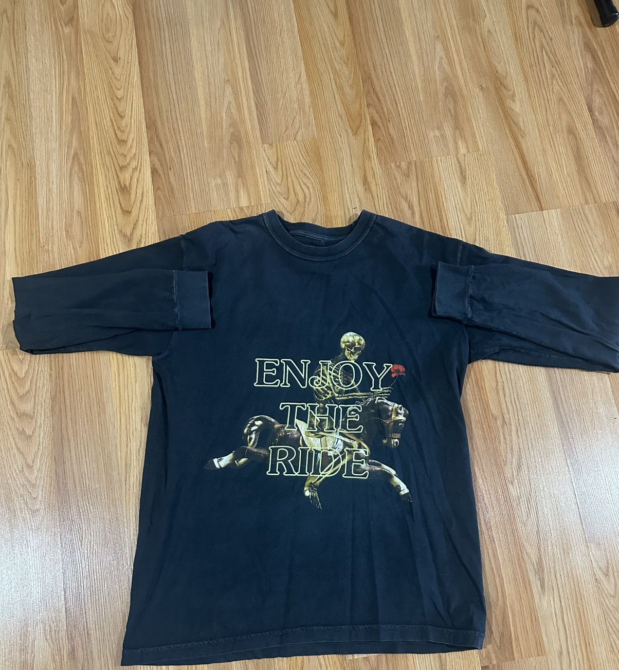 Travis Scott Travis Scott Astroworld Enjoy the ride long sleeve (black) Size US M / EU 48-50 / 2 - 1 Thumbnail