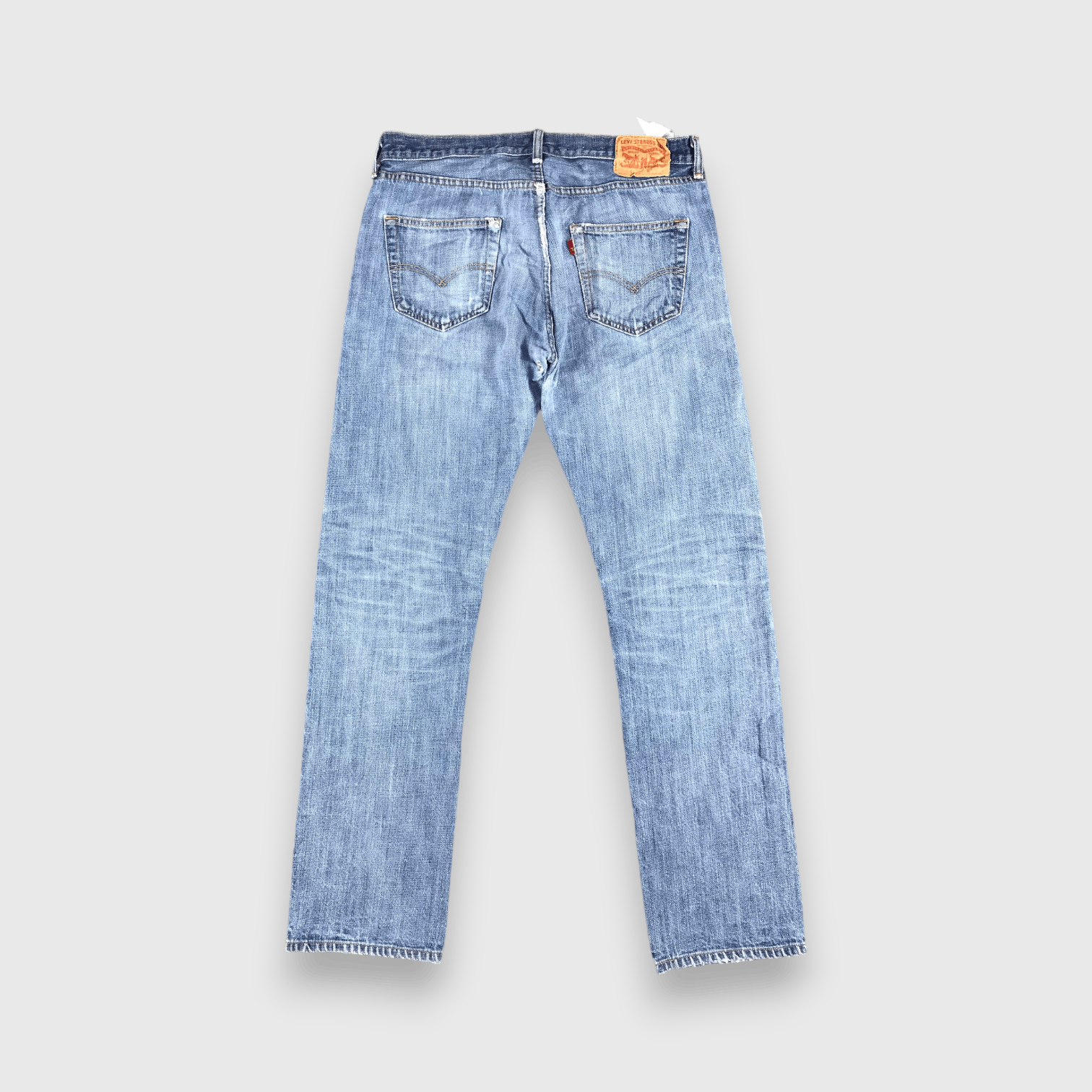 Levi's Vintage Blue Wash Levis 501 Jeans-J2208 Size US 33 - 2 Thumbnail
