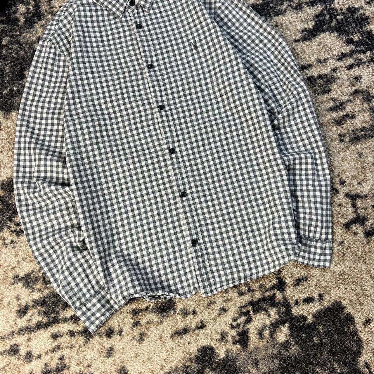 Allsaints AllSaints Luxury Mini Logo Checkered Button Up Shirt Size US M / EU 48-50 / 2 - 3 Thumbnail