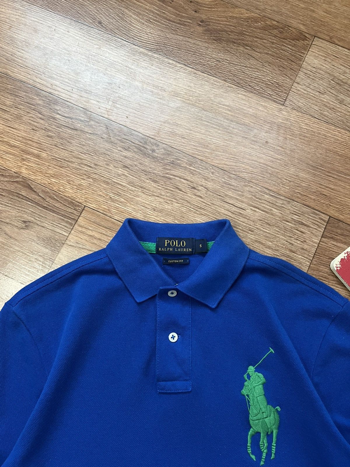 Polo Ralph Lauren Vintage Polo Ralph Lauren Big Pony #3 Custom Polo T Shirt Size US S / EU 44-46 / 1 - 3 Thumbnail