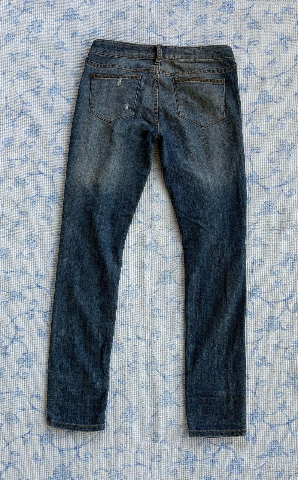Forever 21 × Japanese Brand Forever 21 Distressed Denim Pant Size US 32 / EU 48 - 9 Thumbnail