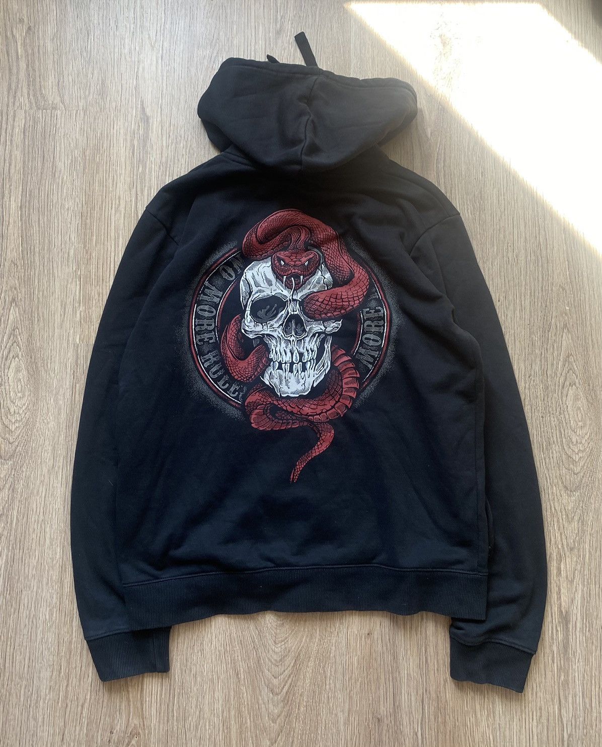 Affliction × Vintage Affliction STYLE Grunge Y2K Cyber skull Hoodie black Size US S / EU 44-46 / 1 - 8 Thumbnail