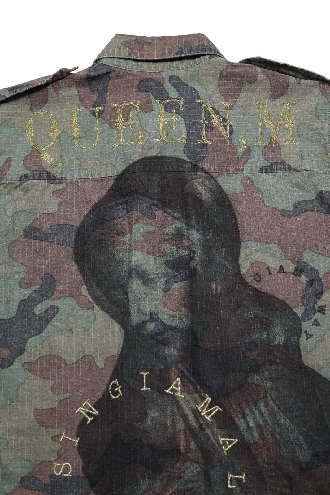 14th Addiction × If Six Was Nine × KMRii 2000S WHEREABOUTS CAMO I AM ALWAYS MISSING QUEEN JACKET Size US L / EU 52-54 / 3 - 15 Thumbnail