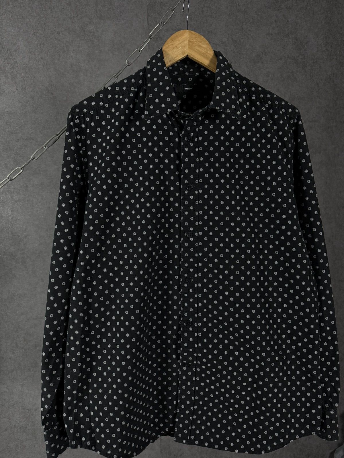 Diesel Diesel luxury designer monogram shirt Size US L / EU 52-54 / 3 - 4 Thumbnail