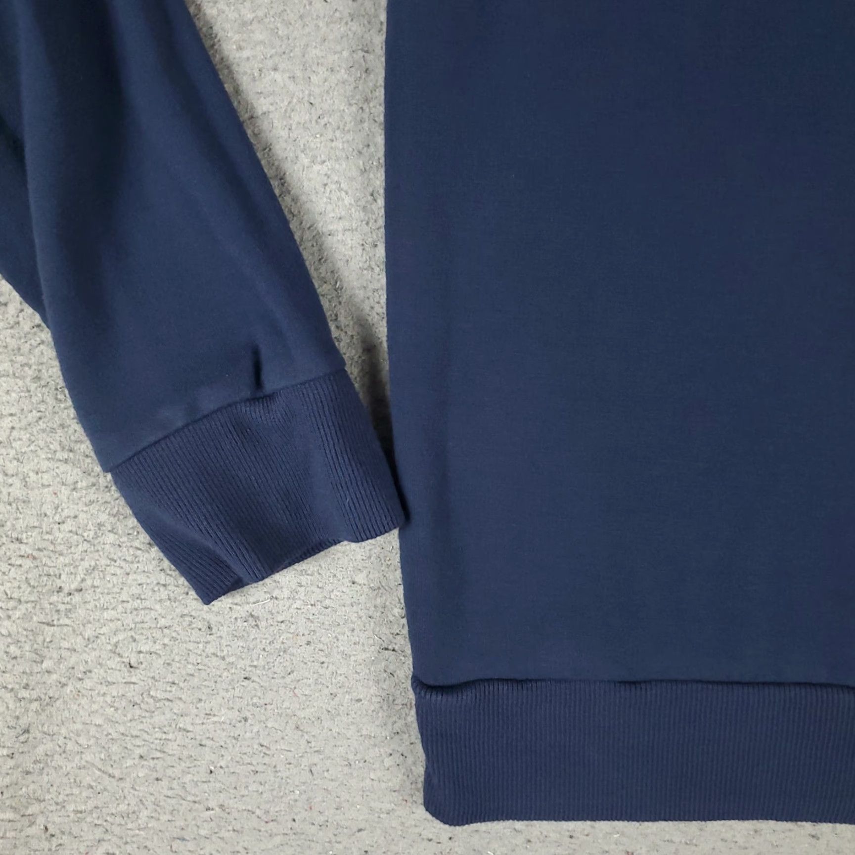 TravisMathew Travis Mathew Mens Size Small Blue 1/4 Zip Pullover Logo Solid Knit Long Sleeve Mock Neck Sweater Size US S / EU 44-46 / 1 - 3 Thumbnail