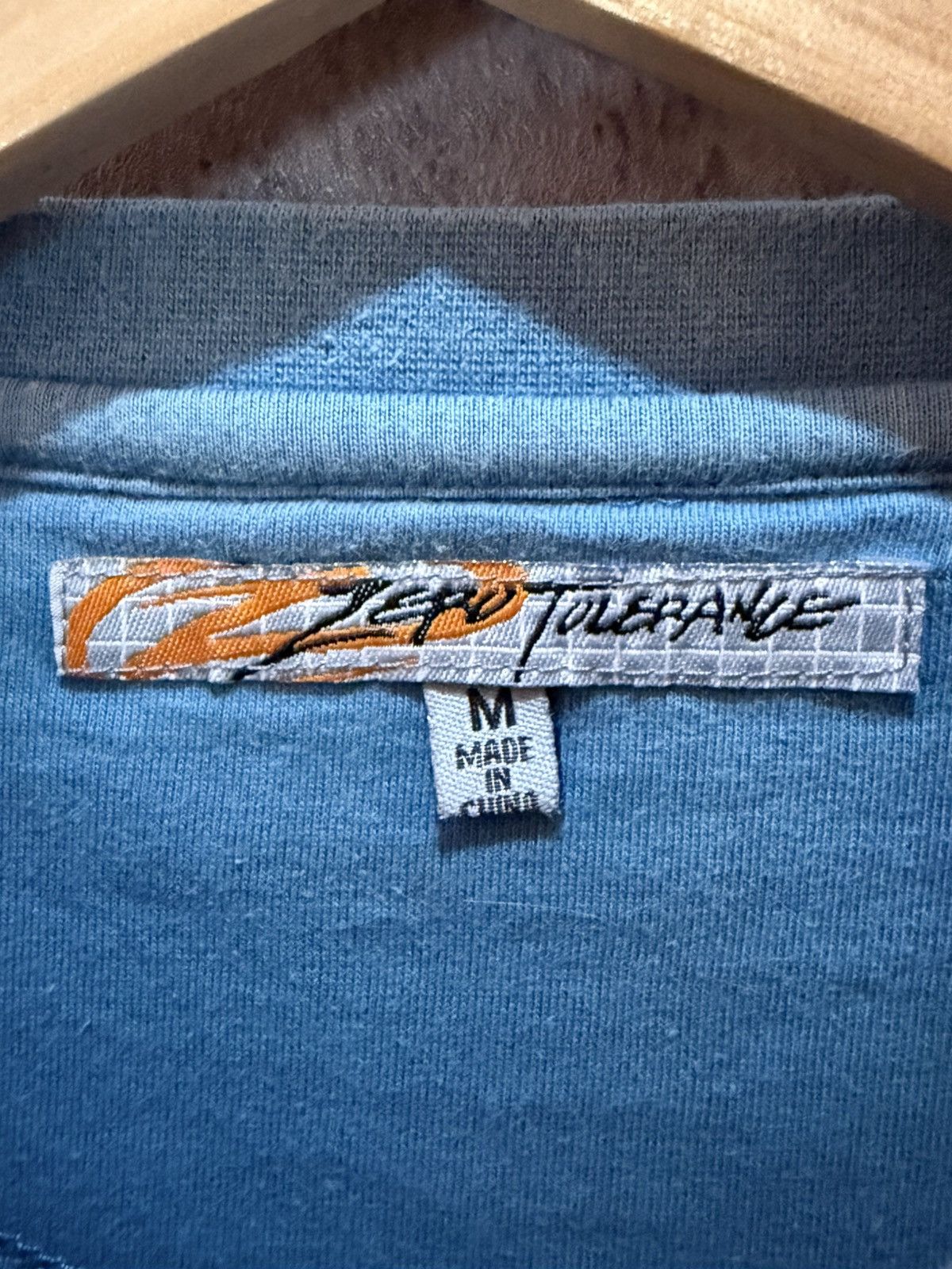 Hysteric Glamour × Japanese Brand 2000s Zero Tolerance Japan Poems And Face Sun Faded LS Tees Size US M / EU 48-50 / 2 - 17 Thumbnail