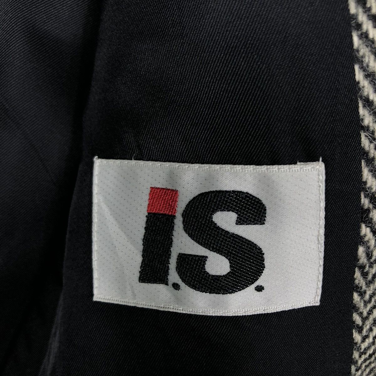 Issey Miyake 🔥VTG IS ISSEY MIYAKE WOOL JACKET HERRINGBONE DOUBLE BREAST Size US M / EU 48-50 / 2 - 17 Thumbnail