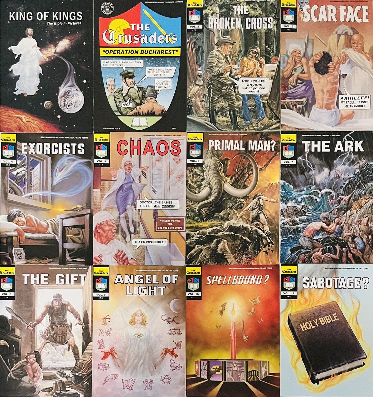 Other COMICS - The Crusaders - COLLECTION OF 24 By Jack Chick Size ONE SIZE - 3 Thumbnail