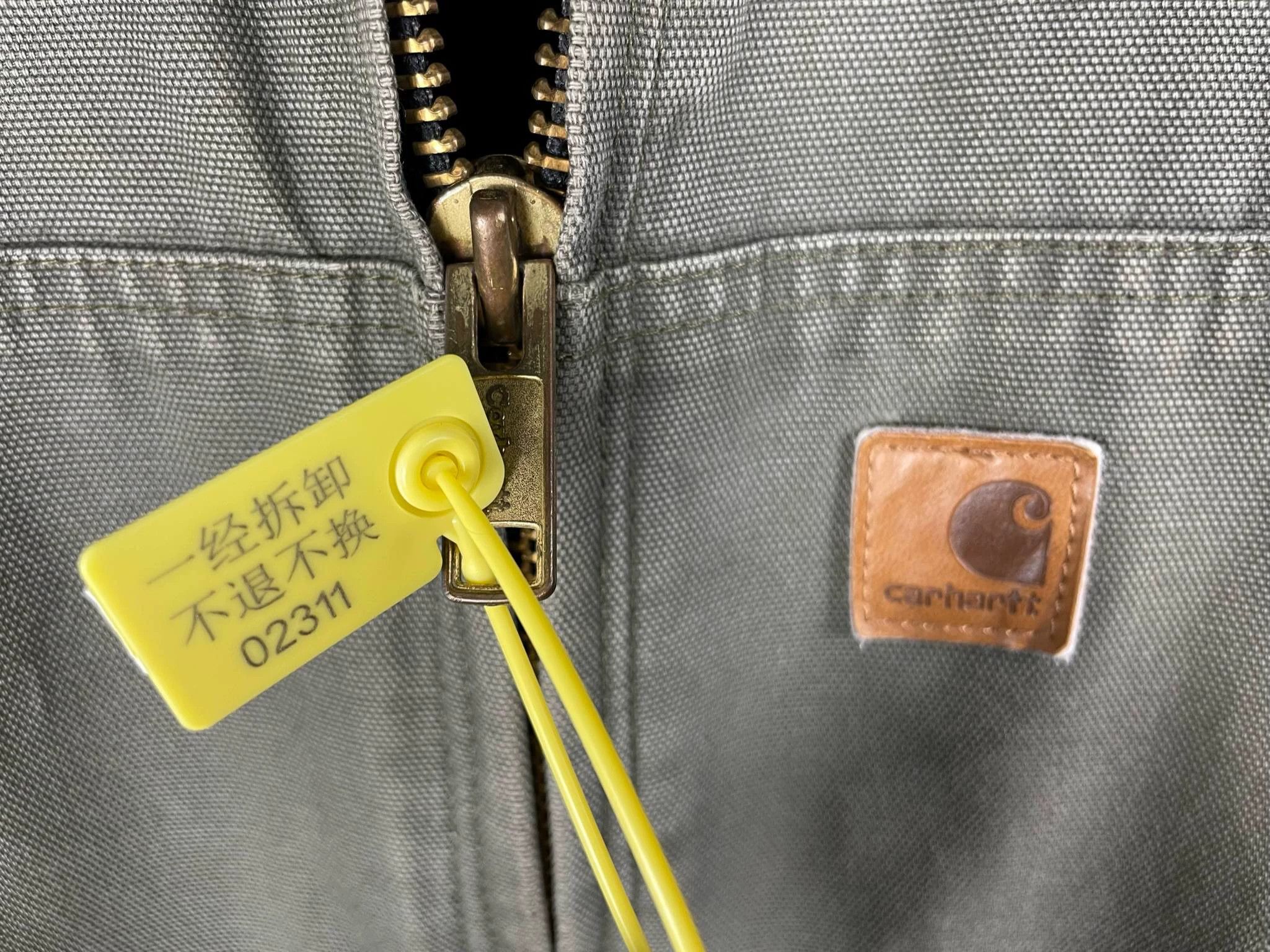 Carhartt Vintage Carhartt J130 Moss Green XL Work Jacket Size US XL / EU 56 / 4 - 6 Thumbnail