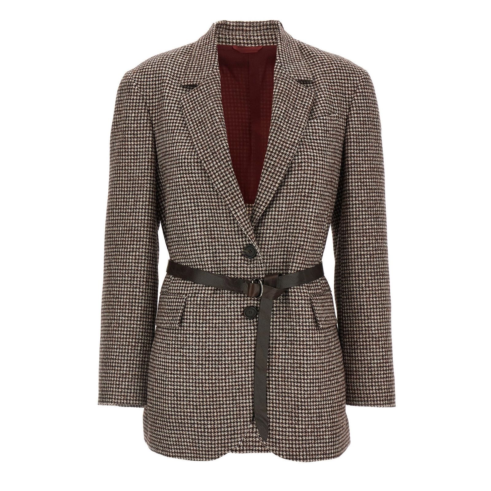 BRUNELLO CUCINELLI $6100 Multicolor Wool/Alpaca Blazer Jacke