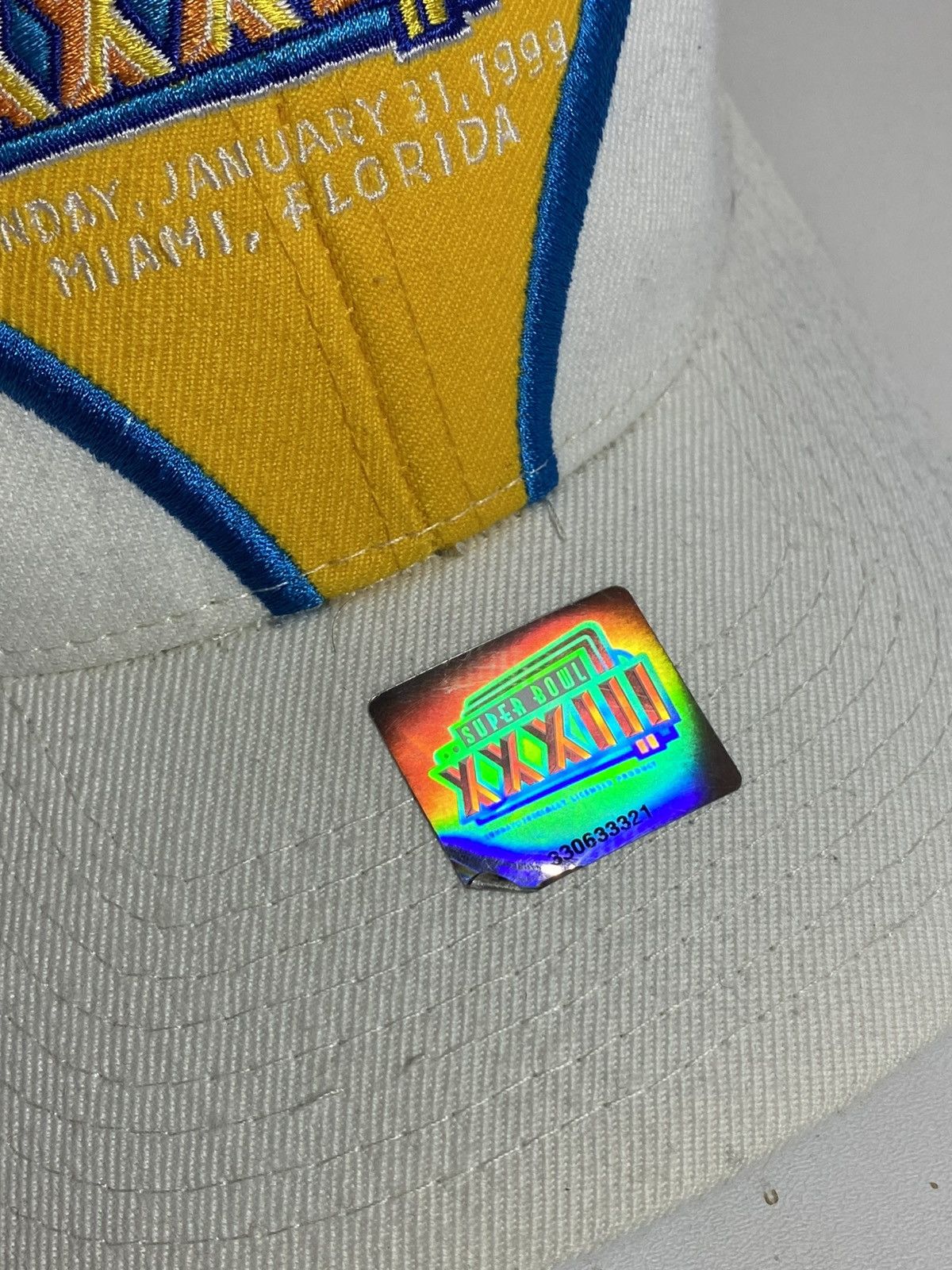 NFL Vintage 1999 Superbowl Starter NFL Cap Size ONE SIZE - 9 Thumbnail