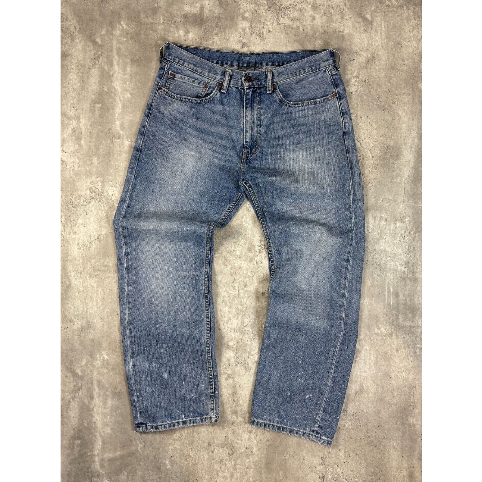 Levi's Vintage Levis 505 Medium Wash Denim Pants Size 35 Blue Size US 35 - 1 Thumbnail