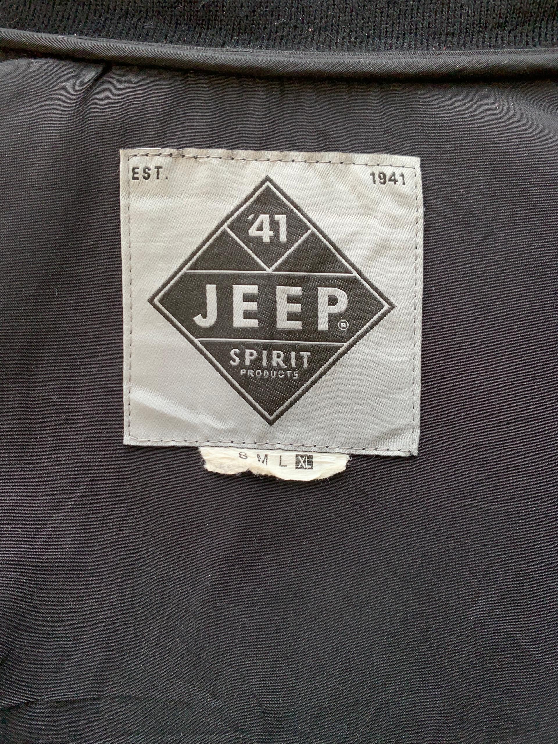 Jeep Vintage Jeep Spirit Bomber Jacket Size US XL / EU 56 / 4 - 7 Thumbnail