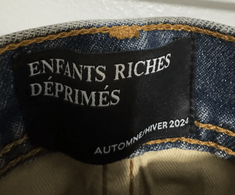 Enfants Riches Deprimes ERD Thrashed Flare Jeans Size US 34 / EU 50 - 5 Thumbnail