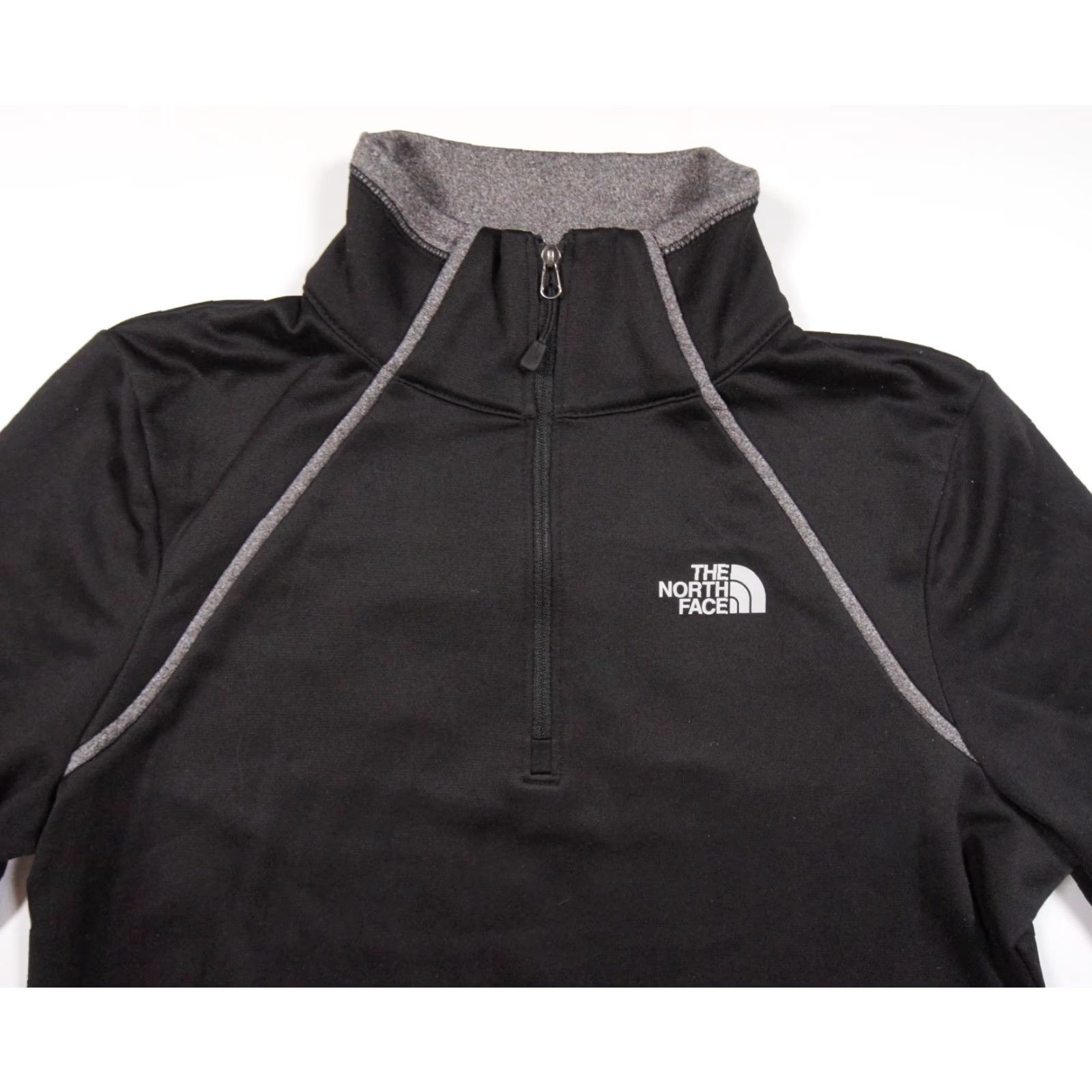 The North Face The North Face Sweater Womens Medium Black Canyonlands 1/4 Zip Lightweight Size M / US 6-8 / IT 42-44 - 2 Thumbnail