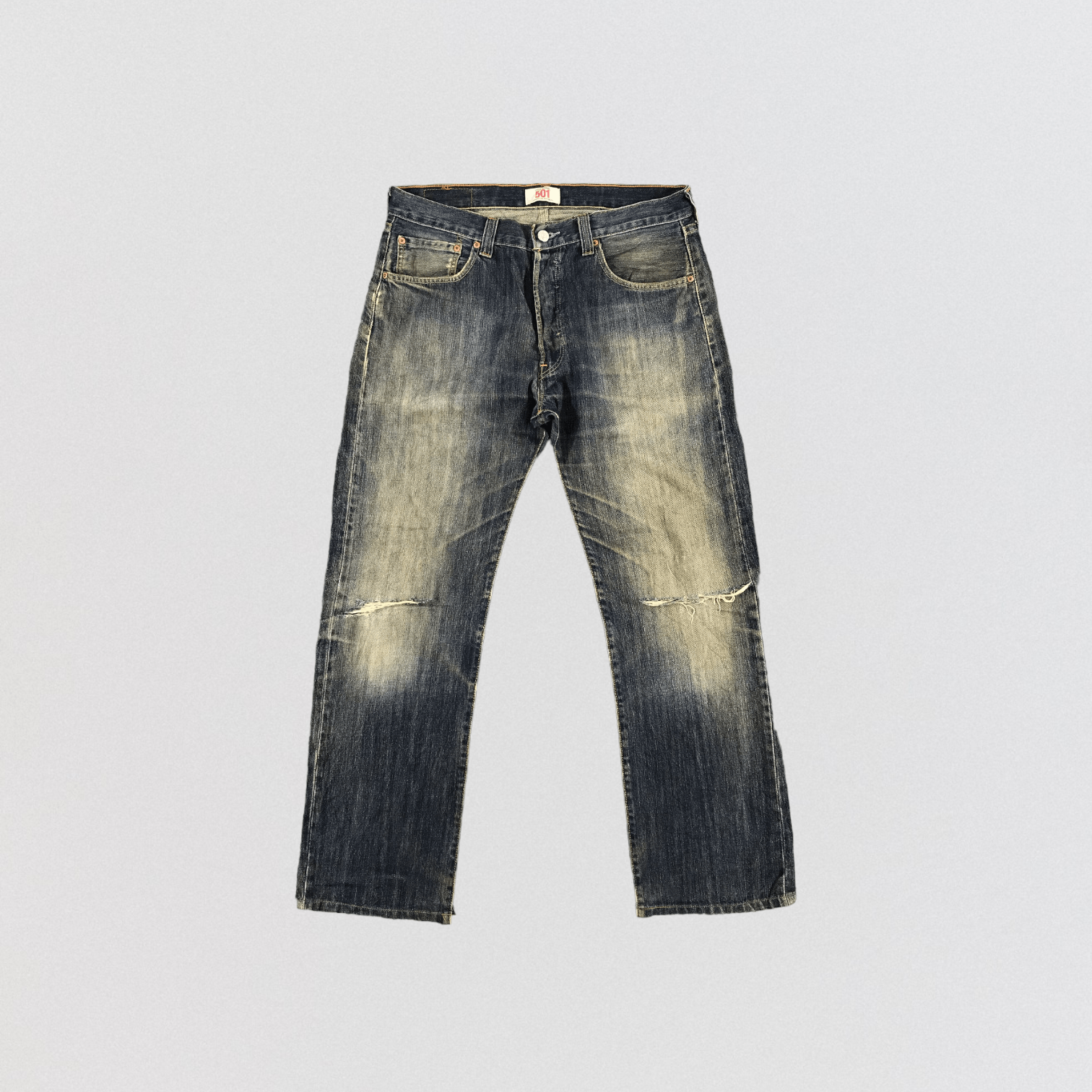 Vintage Rusty Mud Wash Levis 501 Jeans-JM1978