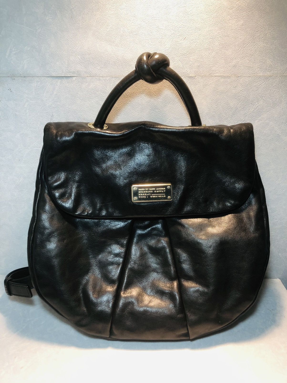 Marc Jacobs Marc jacobs black leather backpack Size ONE SIZE - 1 Thumbnail