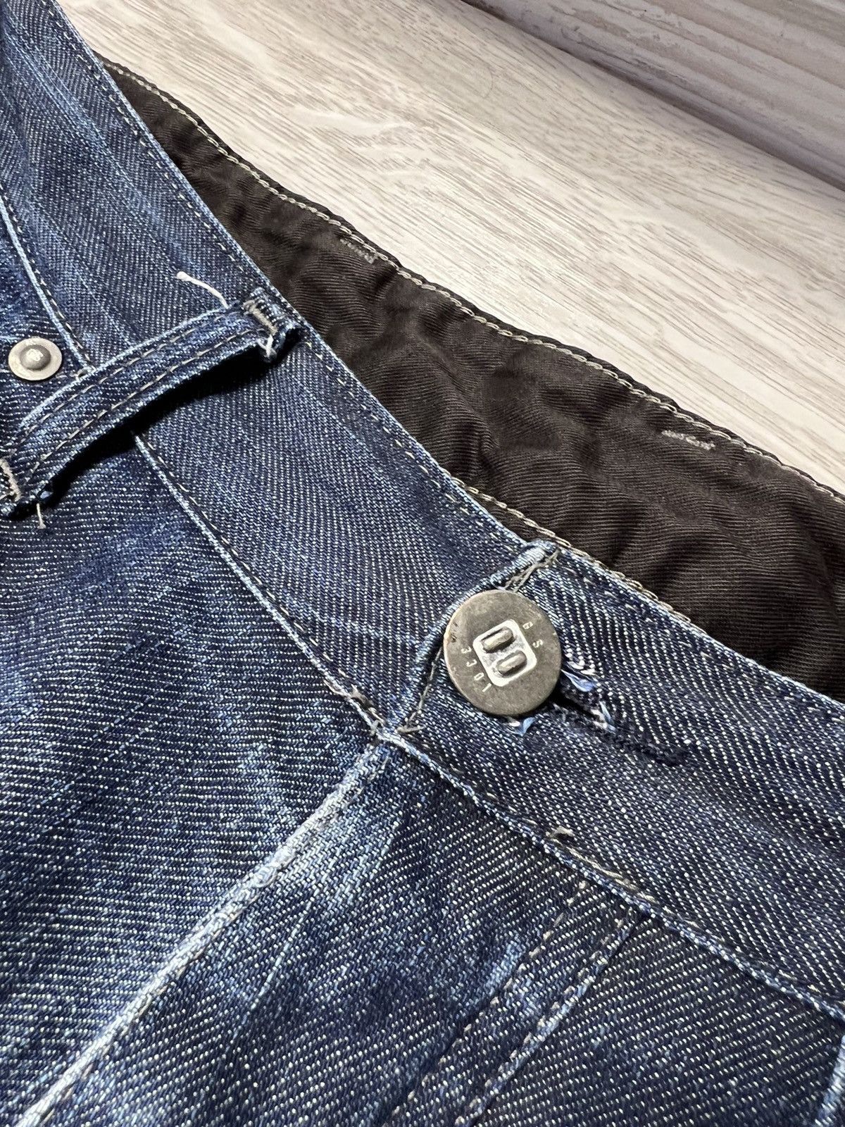 G-Star × Vintage Vintage G-Star RAW RSRD Multi Pocket Worn Out Baggy Jeans Size US 30 / EU 46 - 4 Thumbnail