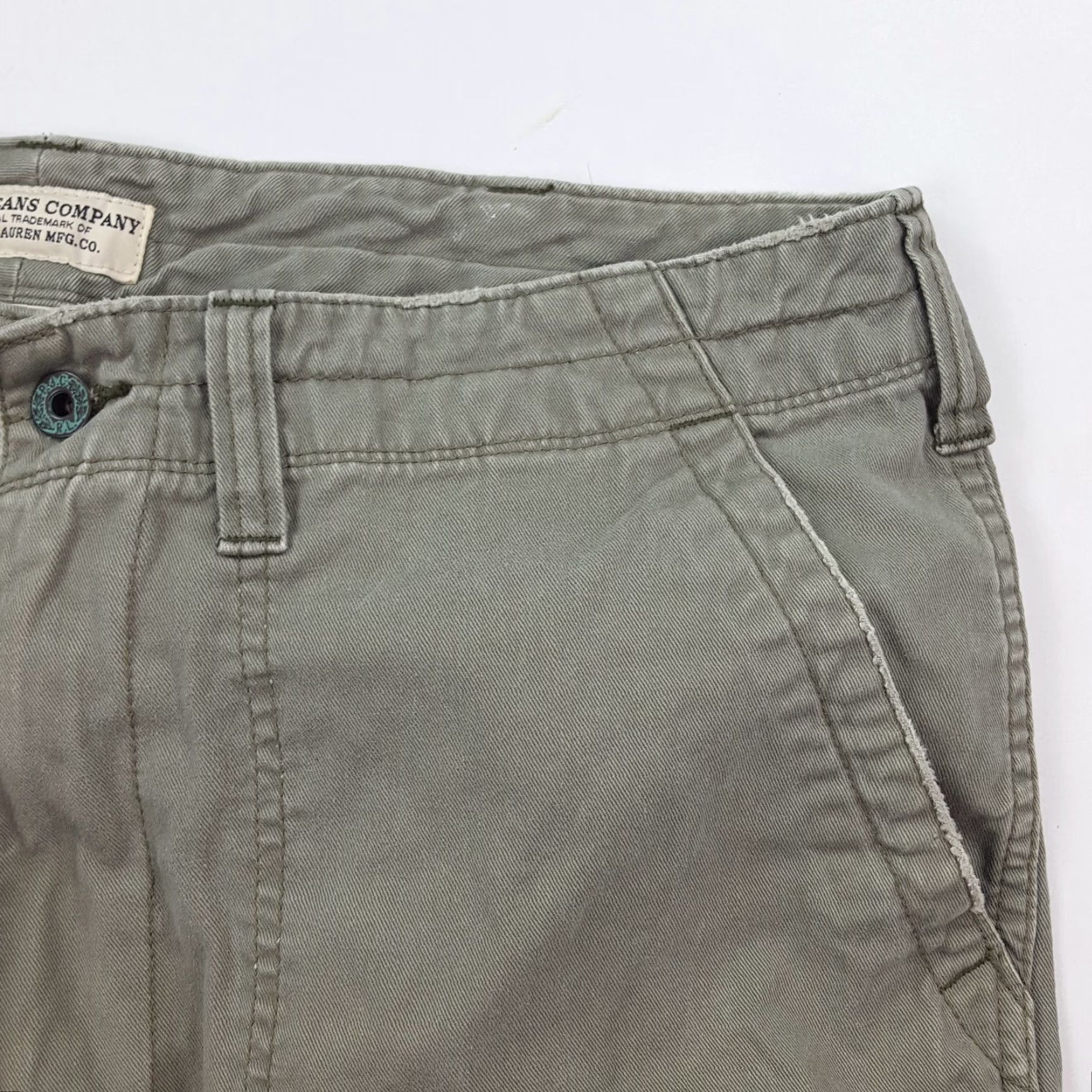 Ralph Lauren VINTAGE Polo Ralph Lauren Military Cargo Shorts Men 38 Green Army 90s Distressed Canvas Cargo Pockets Relaxed Casual Size US M / EU 48-50 / 2 - 6 Thumbnail