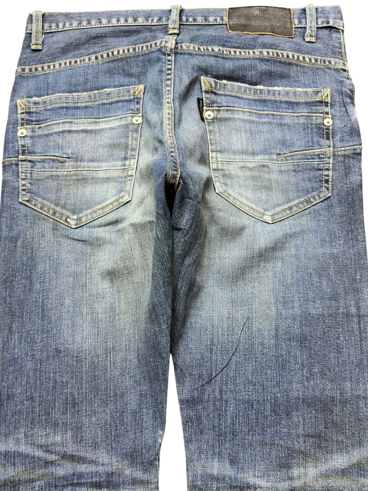 Tornado Mart Vintage Tornado Mart Long Leg Slim Fit Patchwork Denim Size US 30 / EU 46 - 5 Thumbnail