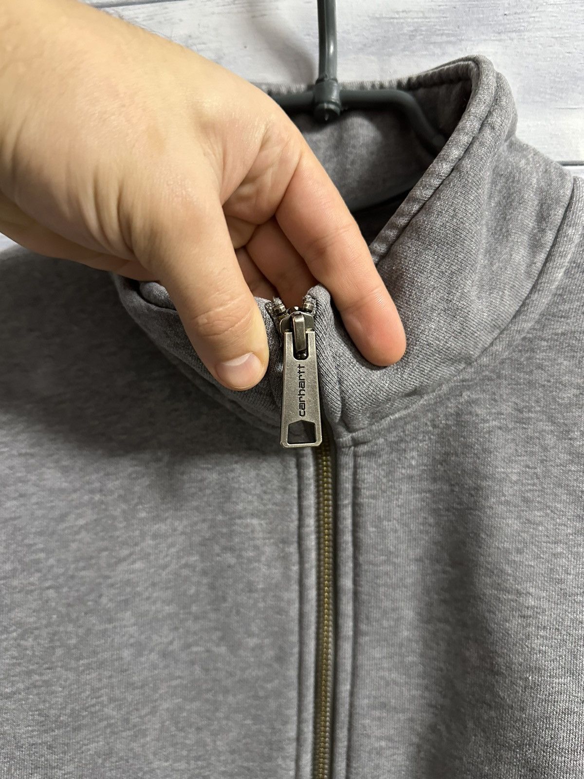 Carhartt Rare Zip Sweatshirt Carhartt Work In Progress. Y2K Size US M / EU 48-50 / 2 - 3 Thumbnail