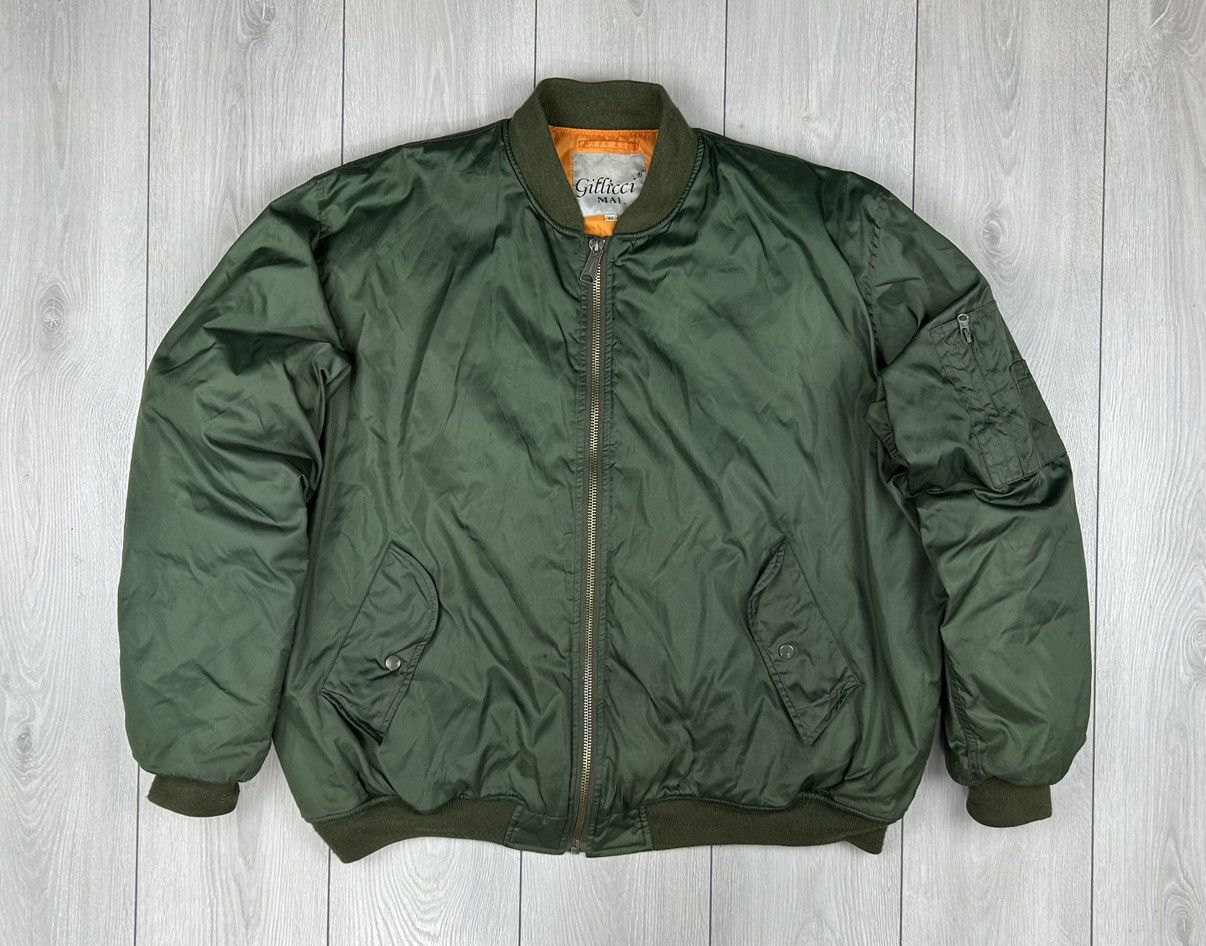 Japanese Brand × Vintage Aviation Flight Vintage Jacket MA-1 USA size XL Size US XL / EU 56 / 4 - 1 Thumbnail