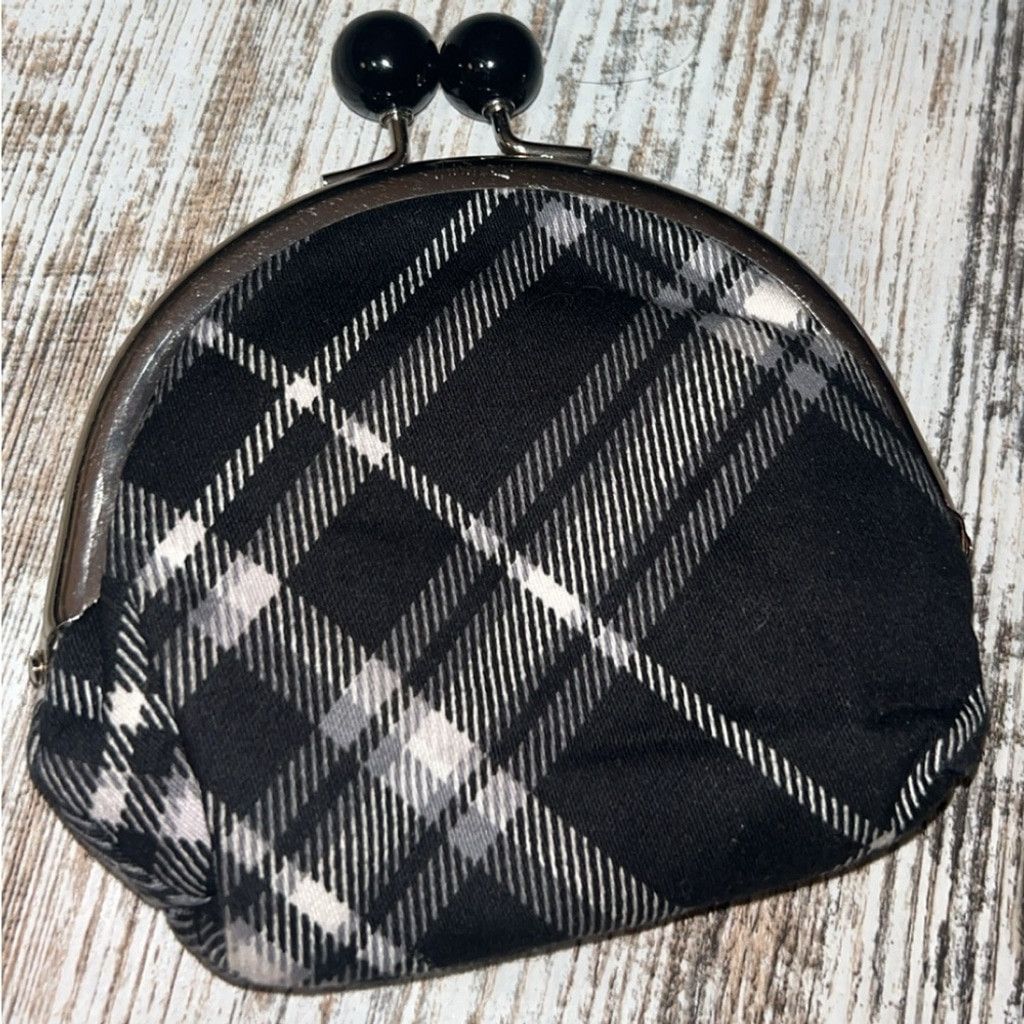 Other Thirty-One small plaid fabric coin purse w a kiss-lock clasp Size ONE SIZE - 3 Thumbnail