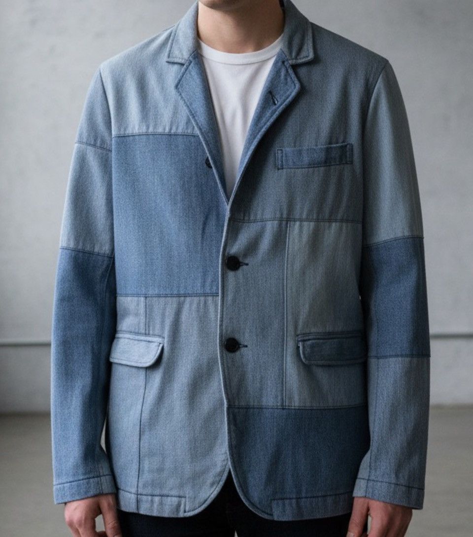 Vanquish 💥Avant Garde Vanquish Shibuya Patchwork Jacket Size US L / EU 52-54 / 3 - 1 Thumbnail
