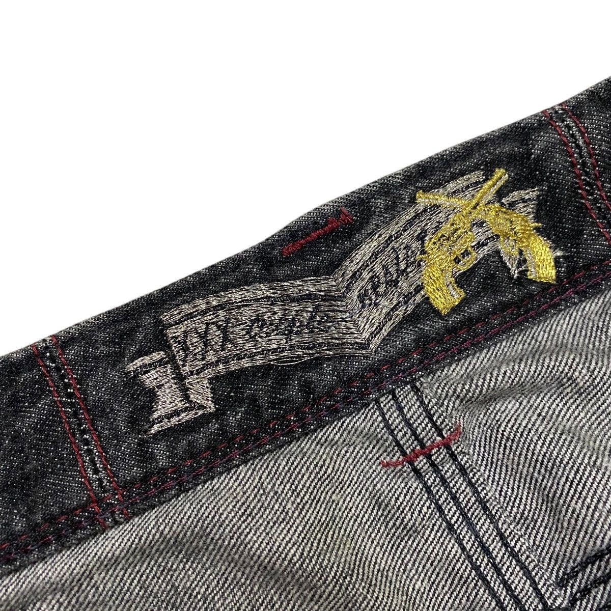 Japanese Brand × Vintage Liberto distressed denim jean Size US 34 / EU 50 - 12 Thumbnail