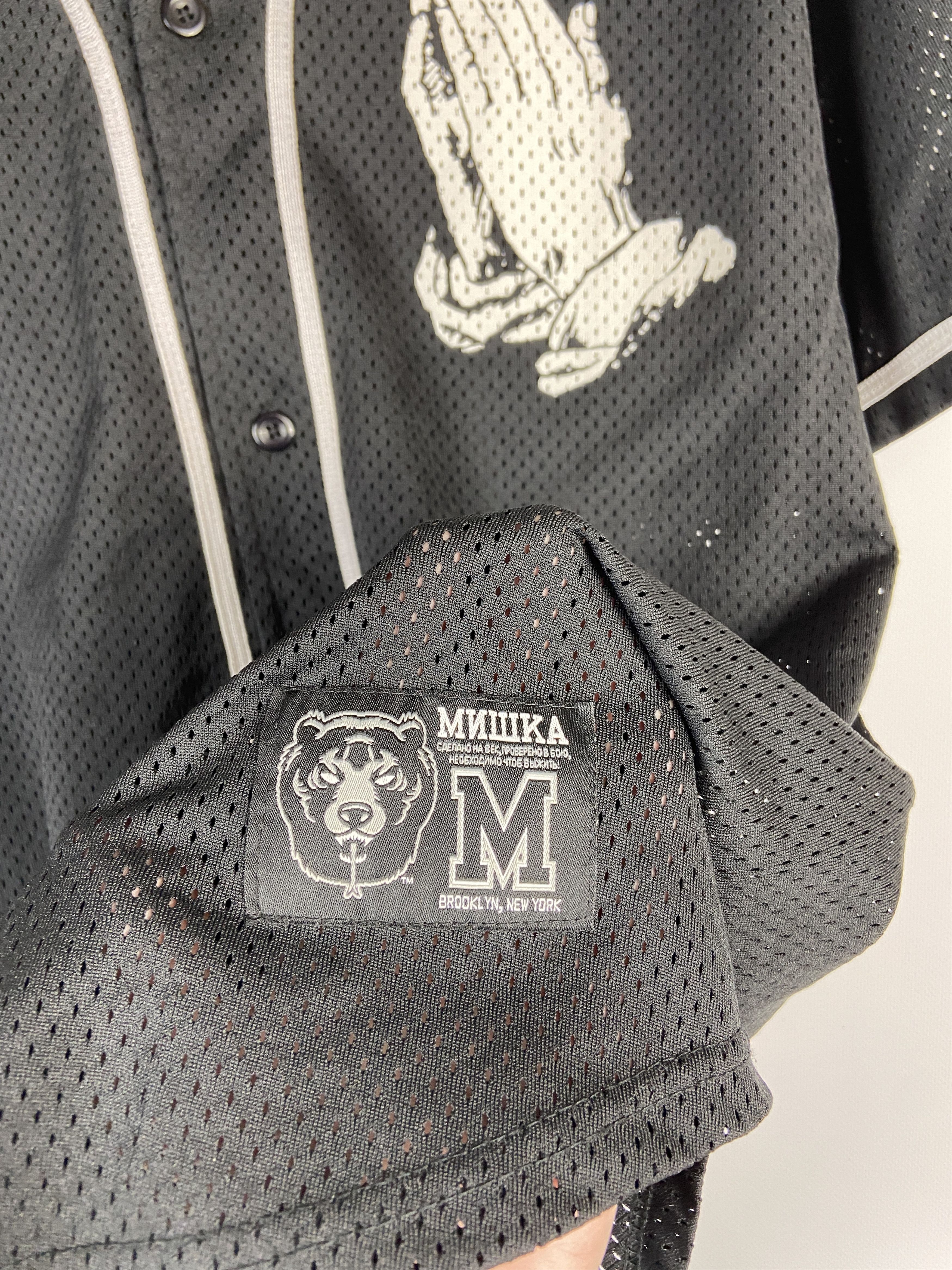 Japanese Brand MISHKA “DEATH” JERSEY Size US M / EU 48-50 / 2 - 6 Thumbnail