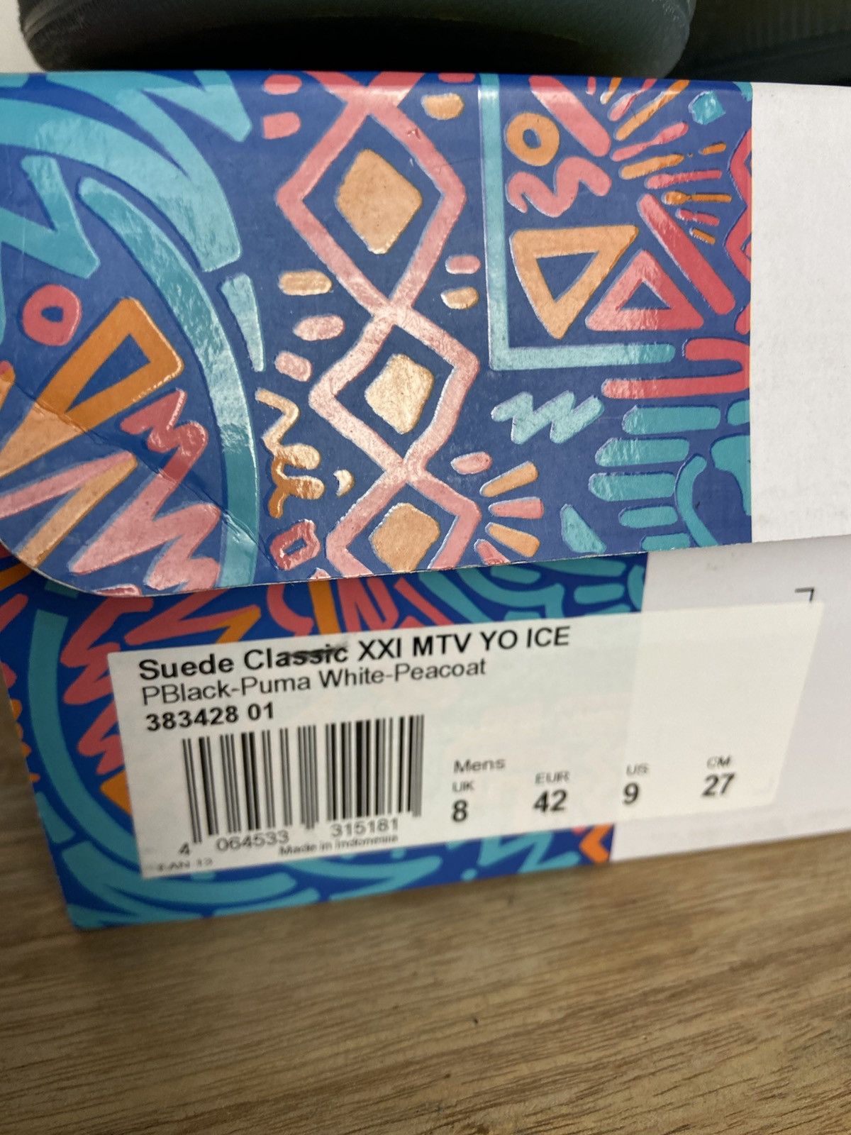 Puma New Puma Suede Classic XXI MTV Yo Ice Rare Size 9US Size US 9 / EU 42 - 4 Thumbnail