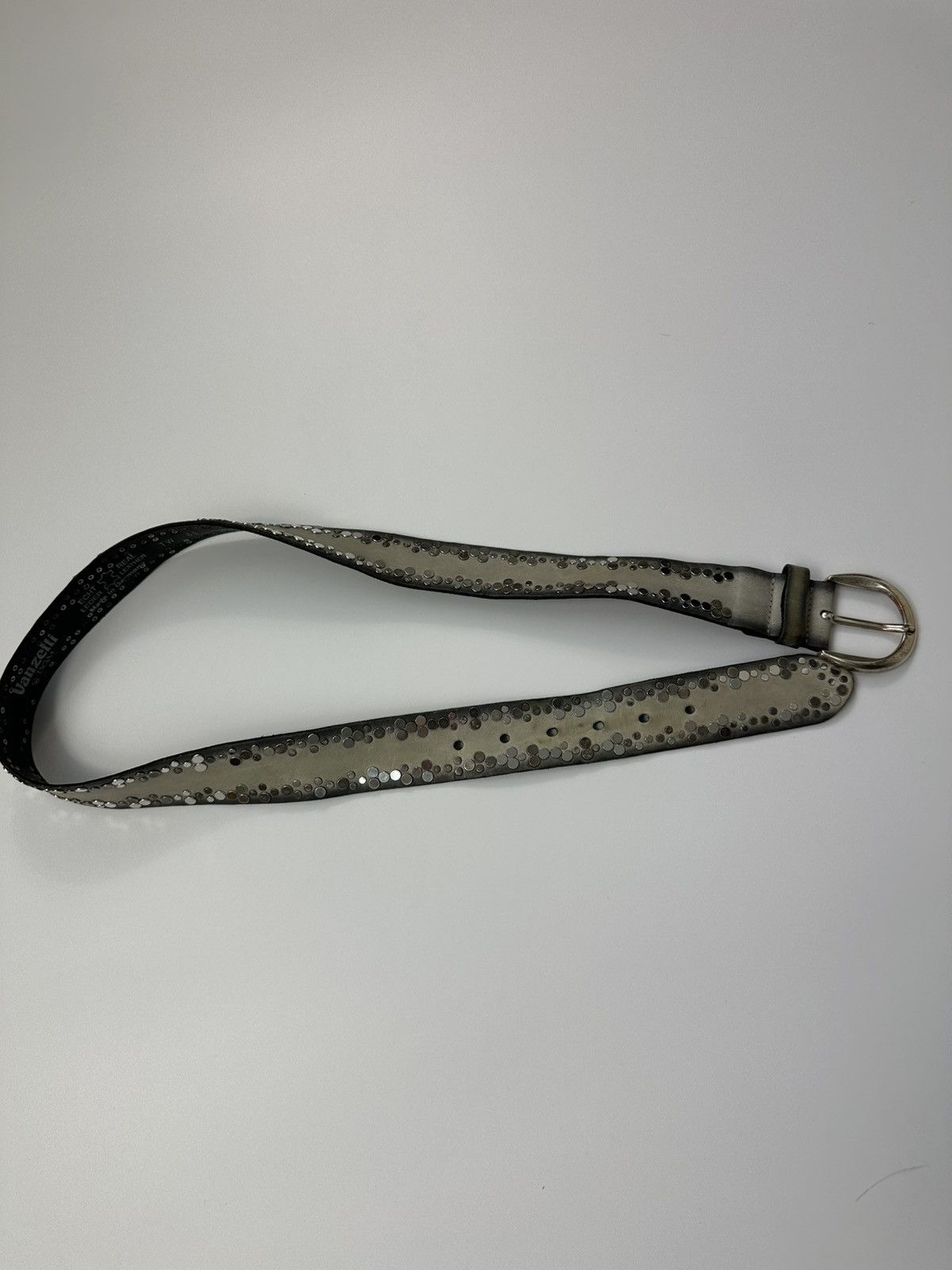 Japanese Brand Vanzetti Diesel Style Leather Belt Made In Germany Size ONE SIZE - 9 Thumbnail